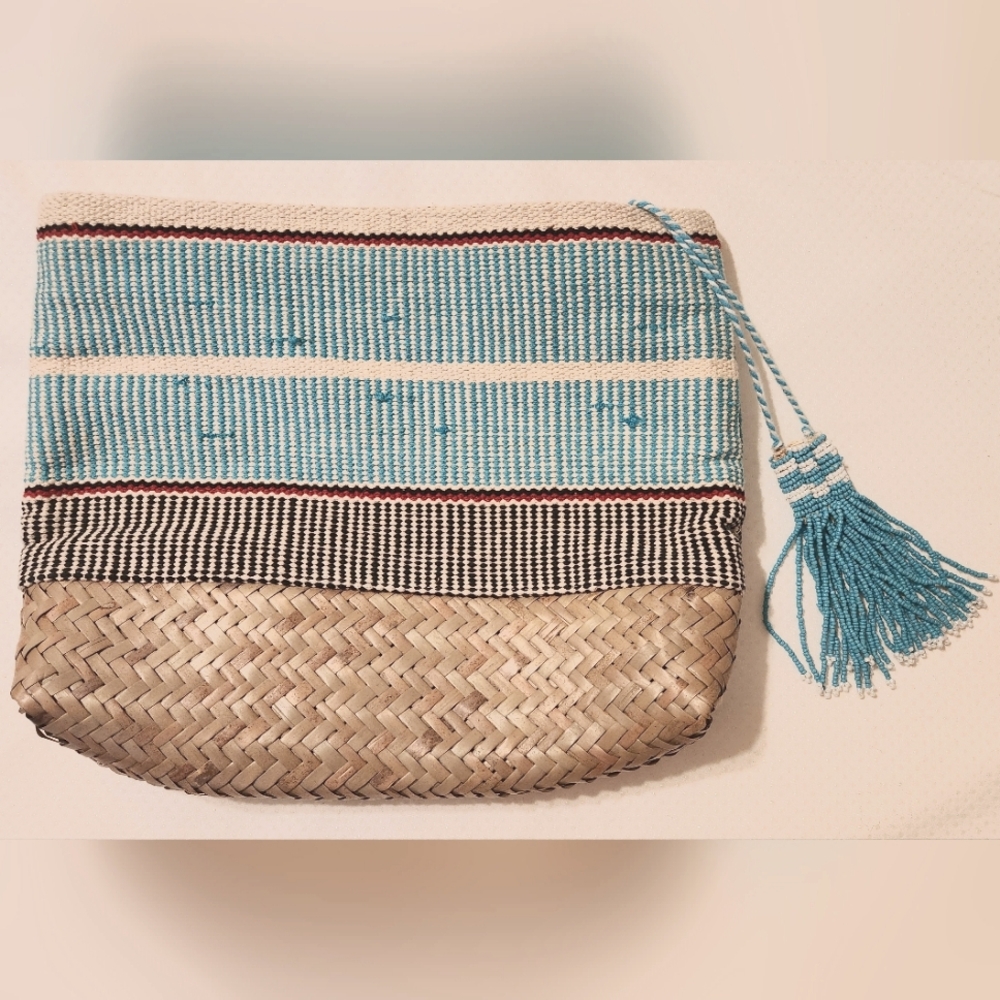 NWOT Guadalupe Design Woven Pouch